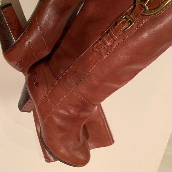 Cognac brown riding boots - Picture 14 of 16